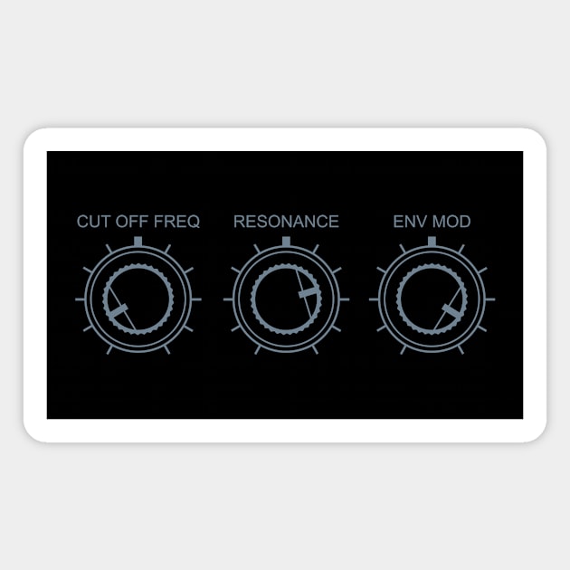 Analogue Synthesizer Filter Controls Magnet by Atomic Malibu